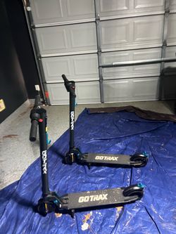 Two electric scooters