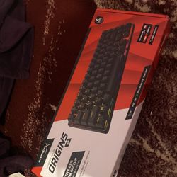 New In Box Still Gaming Keyboard HyperX Origins 65%