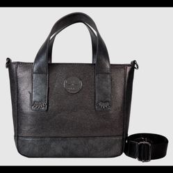 Loungefly The NBC Exclusive Jack Skellington Textured Mini Tote Crossbody Bag