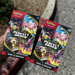 Perfect order booster bundle | Mega evolution