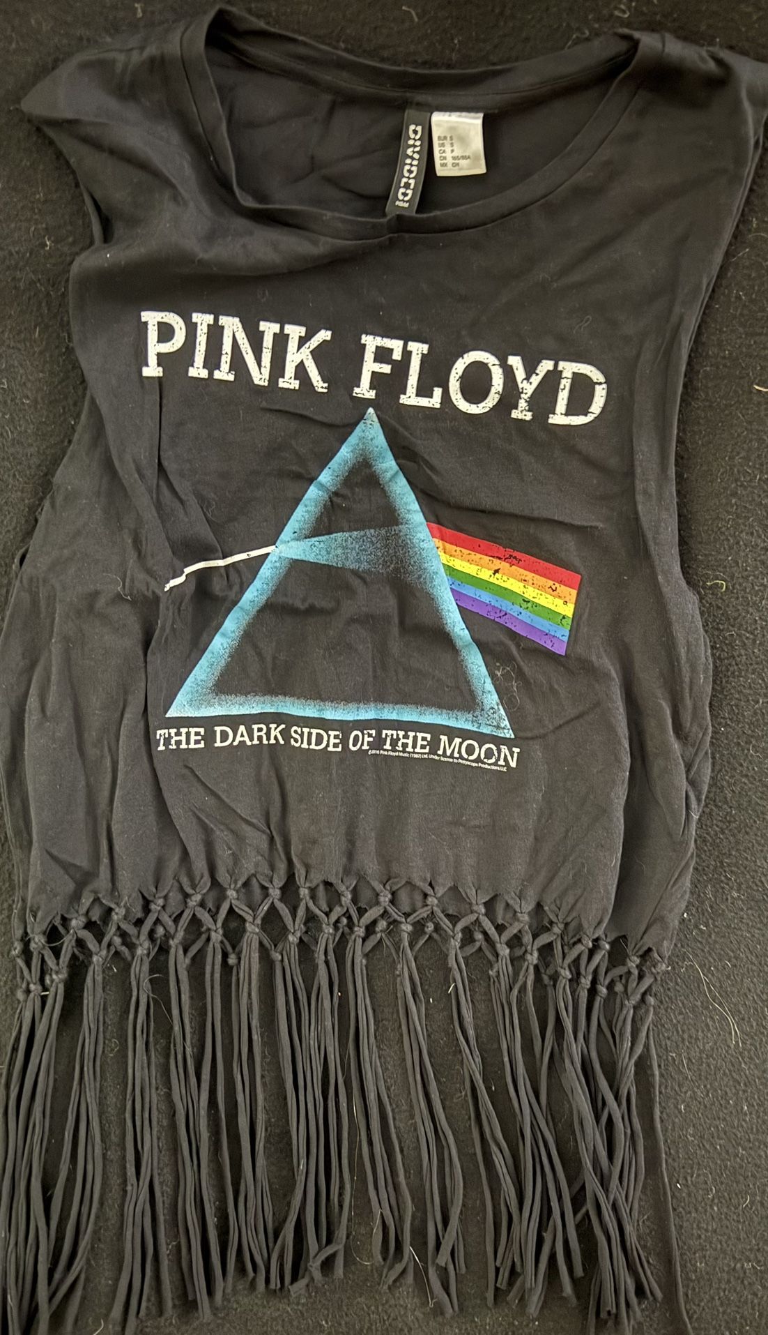 Pink Floyd Women’s Tassle T-shirt  ( Sm )