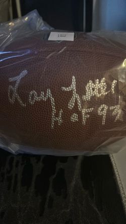 Larry Little Autographed Signed Football HOF 93