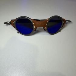 Oakley Mars Inspired Sunglasses - X-Metal Style Round Lens Futuristic Shades