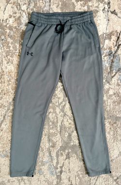 Under Armour Men’s Jogging Pants Gray & Black Size Large