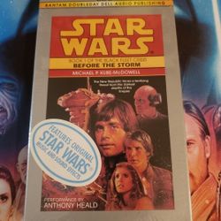 Star Wars: Before The Storm (Audio Cassette) BRAND NEW STILL SEALED