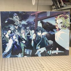 Demon Slayer Poster Board Anime Manga Supreme Off White