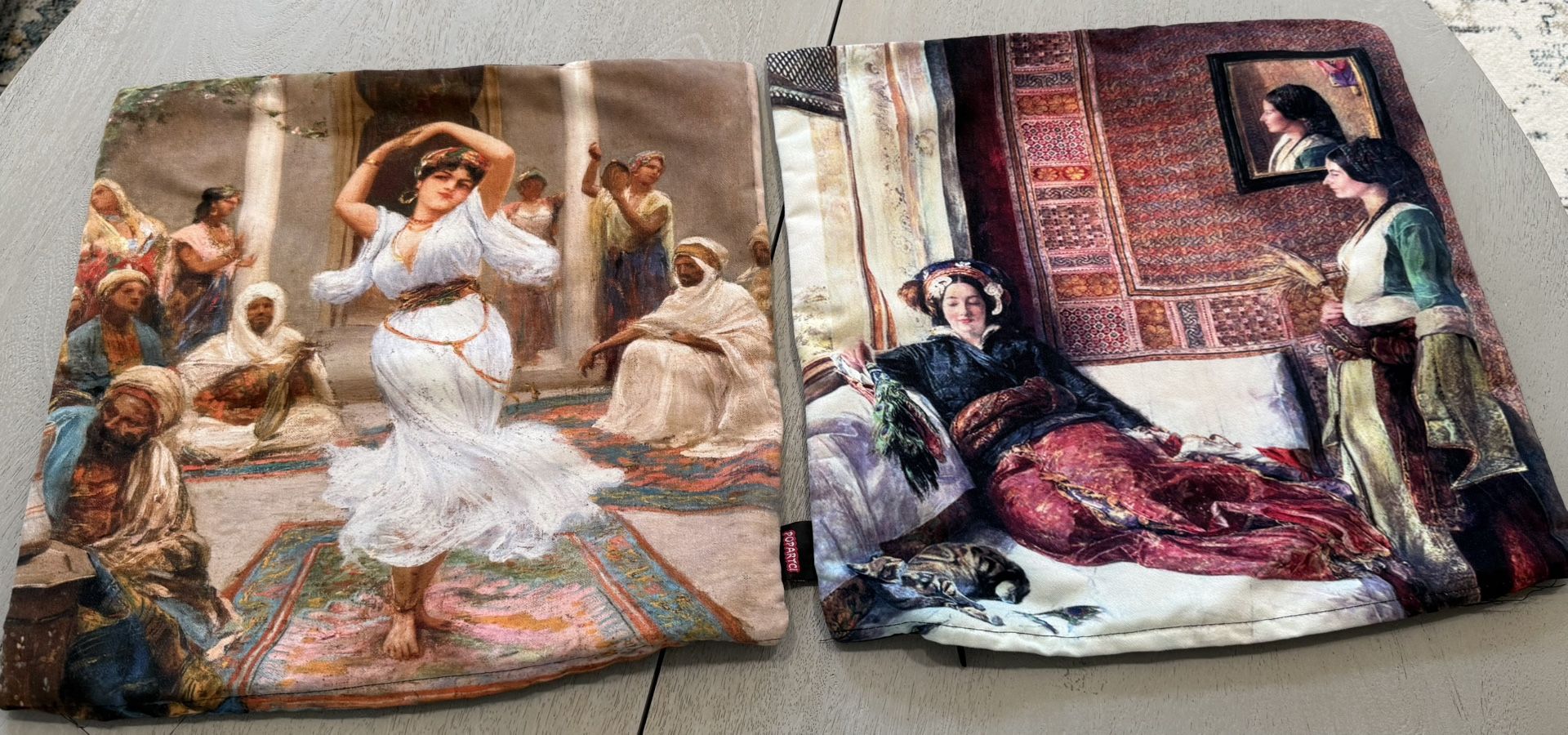 Nice turkish cushion cover like new 15”x15”