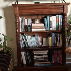 Indonesian Solid Wood Bookshelf 