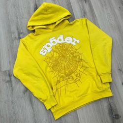 Spider Hoodie Yellow
