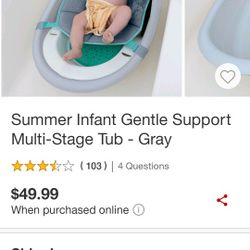 Several Baby Bath Tubs