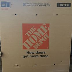 Home Depot Large TV Box