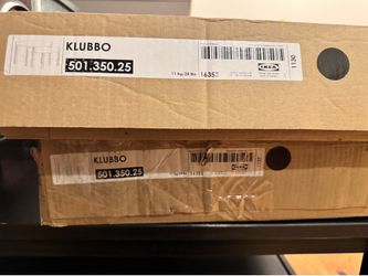 IKEA KLUBBO black nesting tables