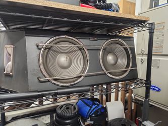 Two Boss 10 Inch Subwoofer