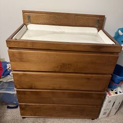 Fisher price dresser changing cheap table
