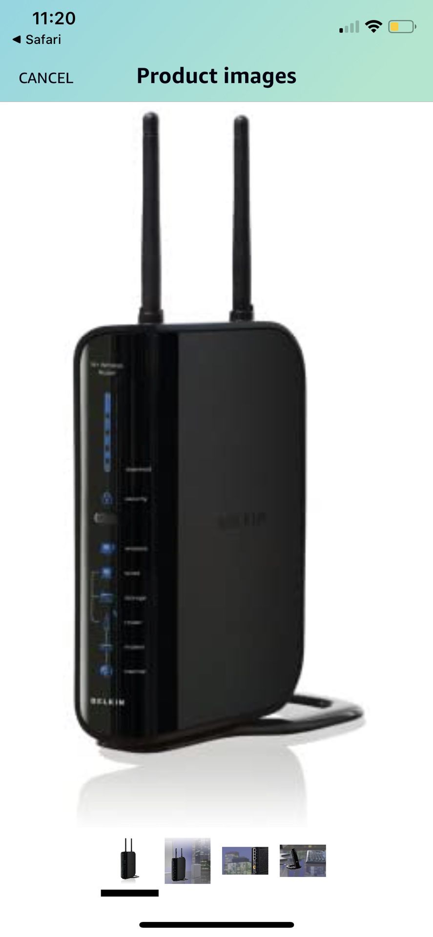 Belkin n+ wireless router