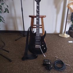 Electric guitar with extras!