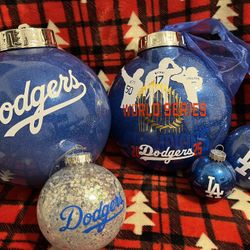 Dodger Ornaments