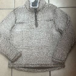 Girl Clothes Size 10/12 Sherpa Jacket 