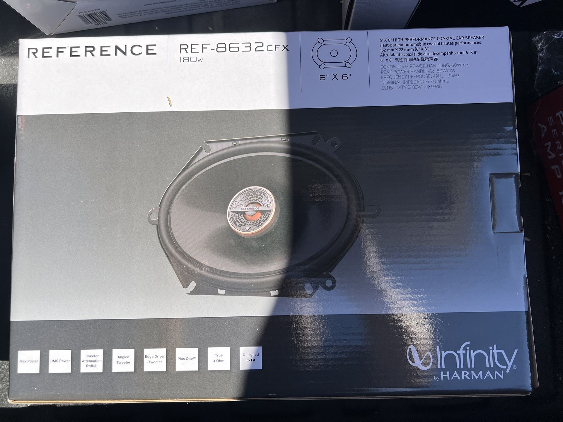 Infinity 6x8 Or 5x7 Speakers 