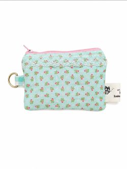 Handmade Quilted Zipper Pouch Wallet