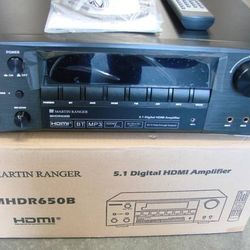 5.1 Digital Karaoke Bluetooth HDMI Amplifier