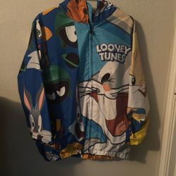 Looney toons members only windbreaker 