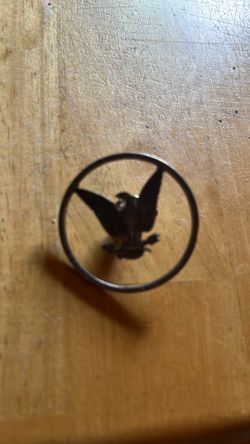 Honorable military discharge lapel pin