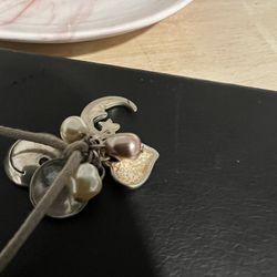 Leather Charm Bracelet 