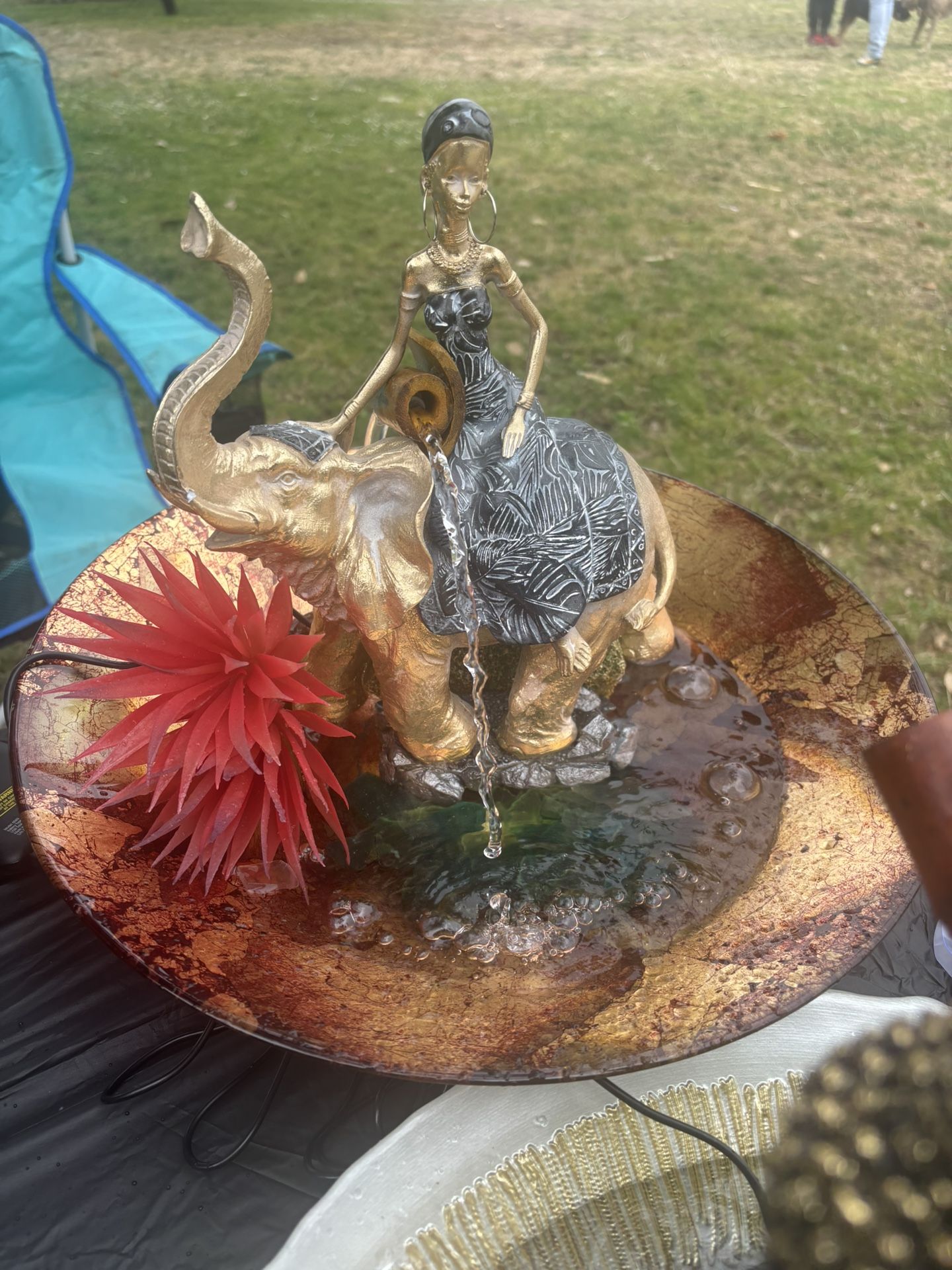 Black Queen Water Feature 