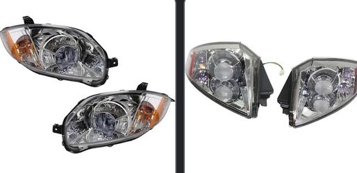 2008 Mitsubishi eclipse Headlight and tail light replacement