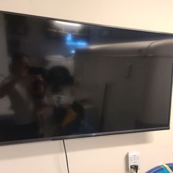 TCL 50 inch 4k smart TV (Google) and wall mount $200