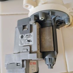 Washer drain pump