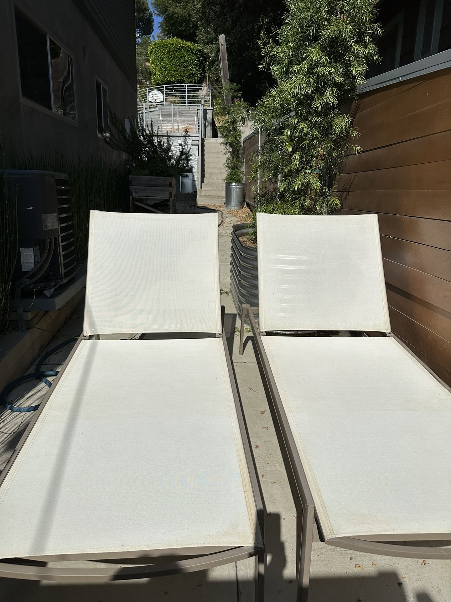 Frontgate Resort Collection™ Newport Aluminum Chaises, Set of Two