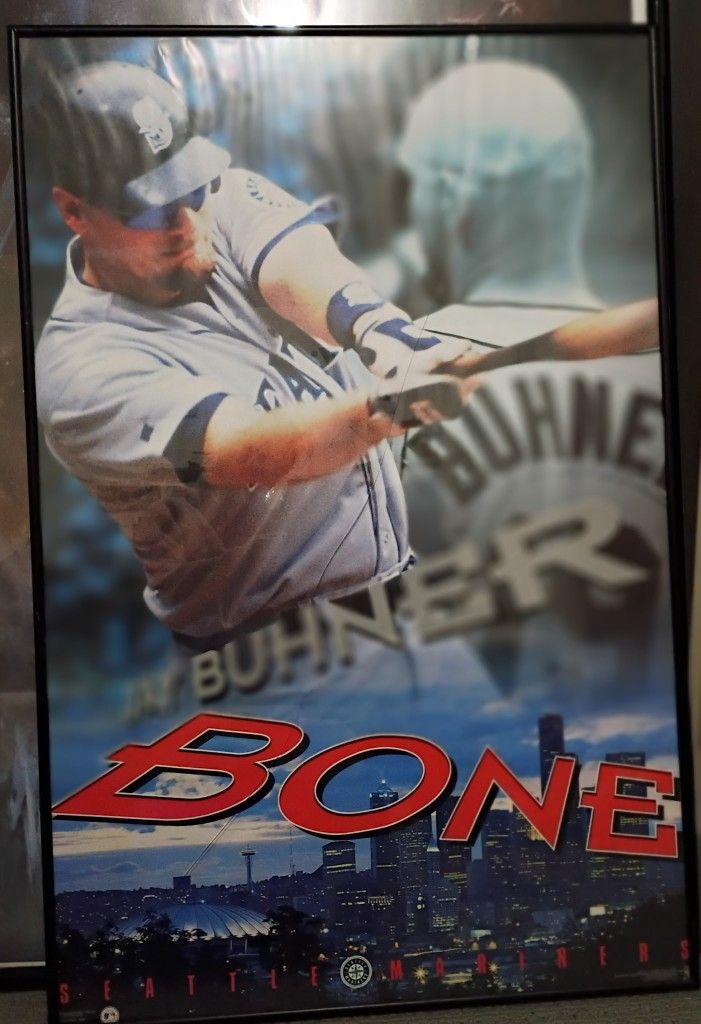 Seattle Mariners Jay Buhner Poster