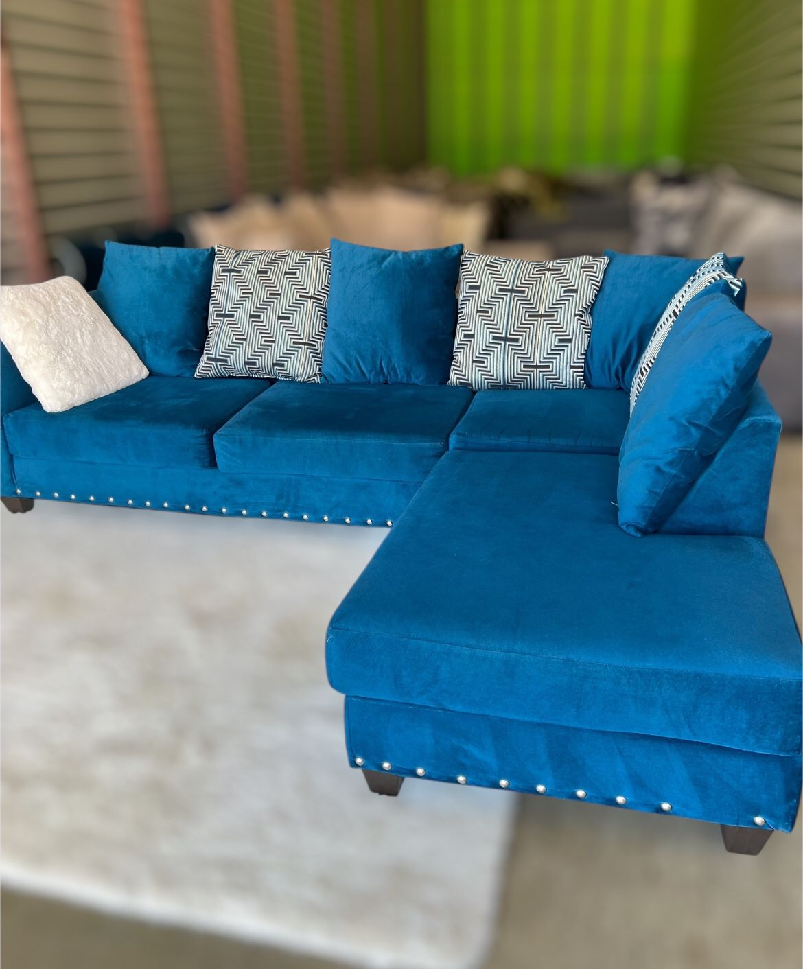 Nice Sectional Sofa Couch (DELIVERY AVAILABLE)