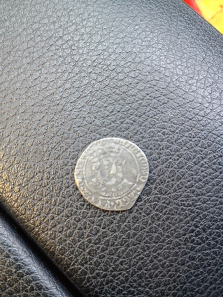 Henry VIII Hammered Groat Facing Portrait Tower 1544-47  Coin WRL Westair