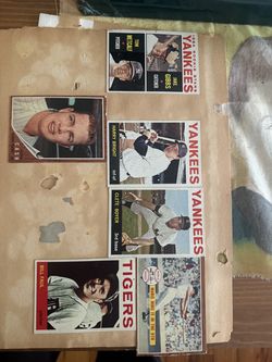 Old baseball cards