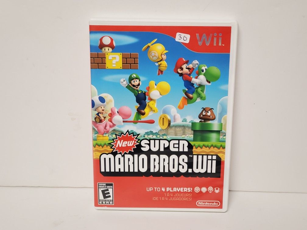 Nintendo Wii New Super Mario Bros Wii