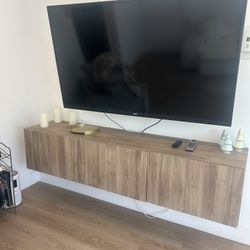 TV Console Floating Cabinet