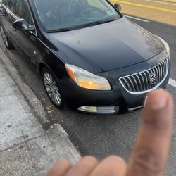 2011 Buick Regal Black 4 Door Leather Interior 