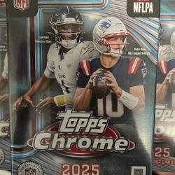 Topps NFL Chrome 2025 Hanger 