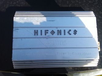 HIFONICS BRUTUS 2000WTS CAR AMPLIFIER