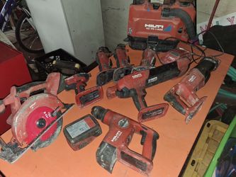Lot --Hilti 20v hand tools