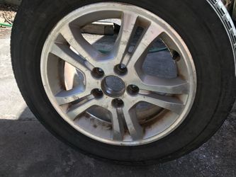 Tire + rim
