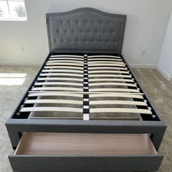 Queen Bed Frame With Storage