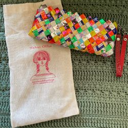 Nahui Ollin Handmade Wristlet Purse