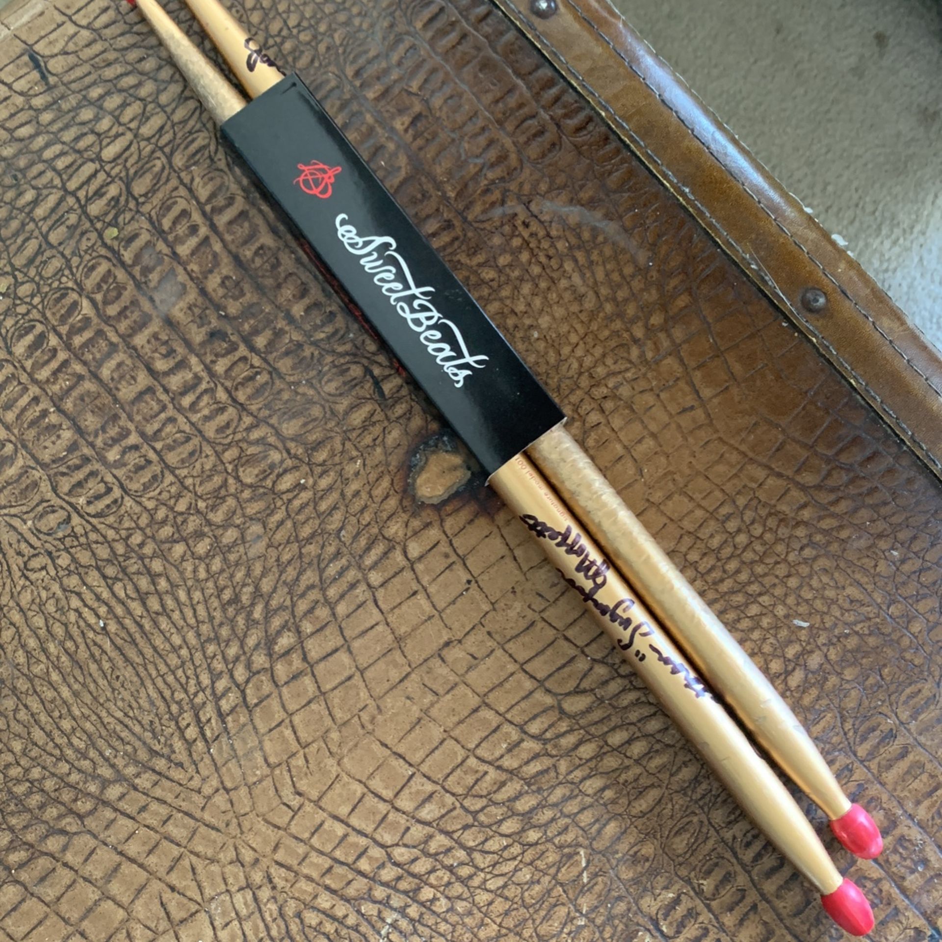 Used Drumsticks Played And Signed By Michael Jackson’s Drummer Jonathan (sugarfoot) Moffett