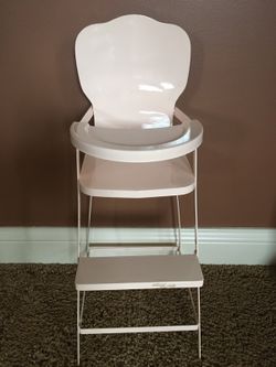 Land of nod on sale doll high chair