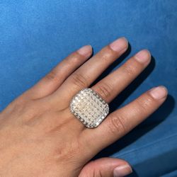 Men’s Lab Diamond Moissanite Ring