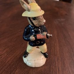 Royal Doulton Fireman Bunnykins 1988